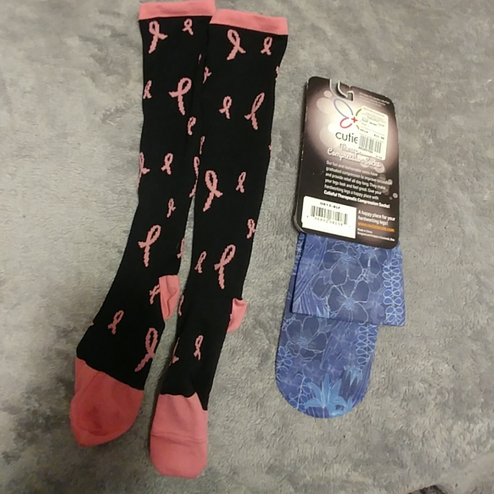 Therapeutic compression socks